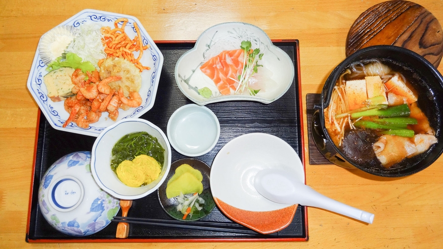 【2食付】新鮮な海の幸や郷土料理が楽しめる夕食膳付きプラン！東北移動拠点に◎軽米ICより車で約1分